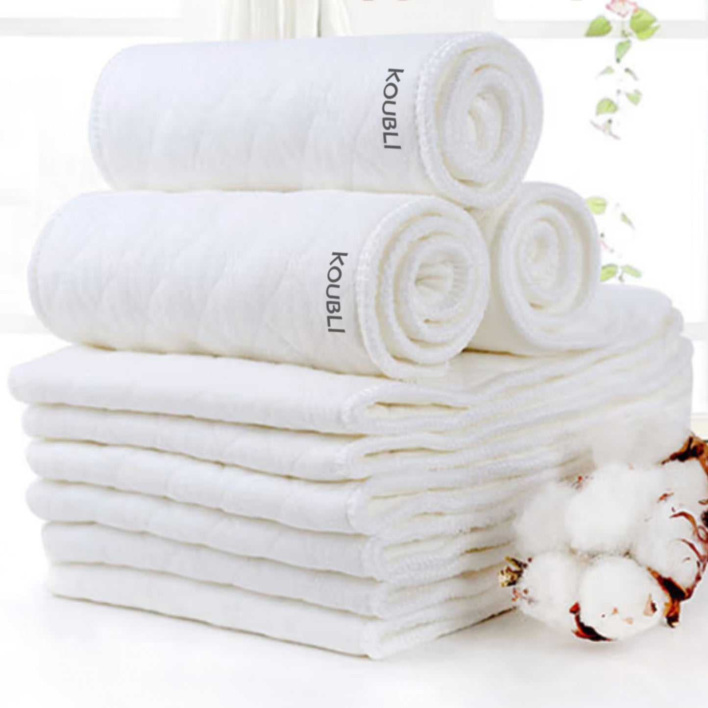 KOUBLI Baby Waterproof Diaper Changing Pad Reusable