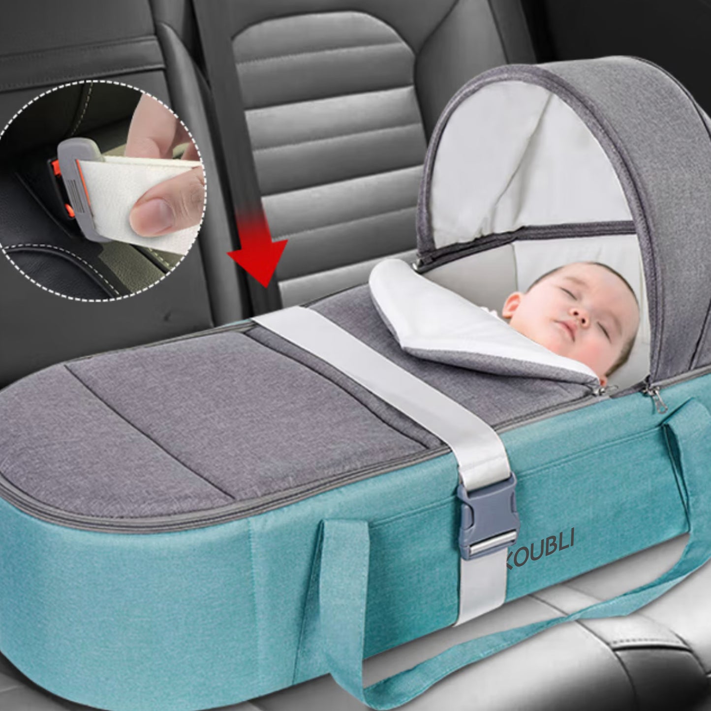 KOUBLI Bassinets Cots for Babies Moses Baskets