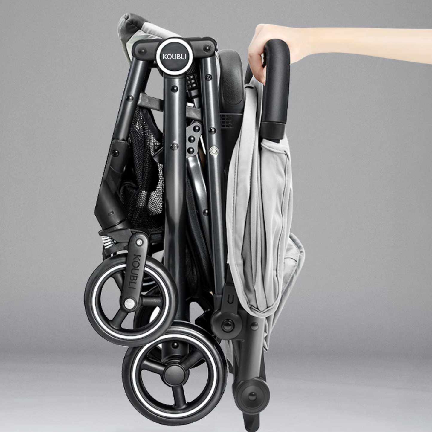 KOUBLI Handcars Pushchairs Baby Carriages Push Scooters for Children