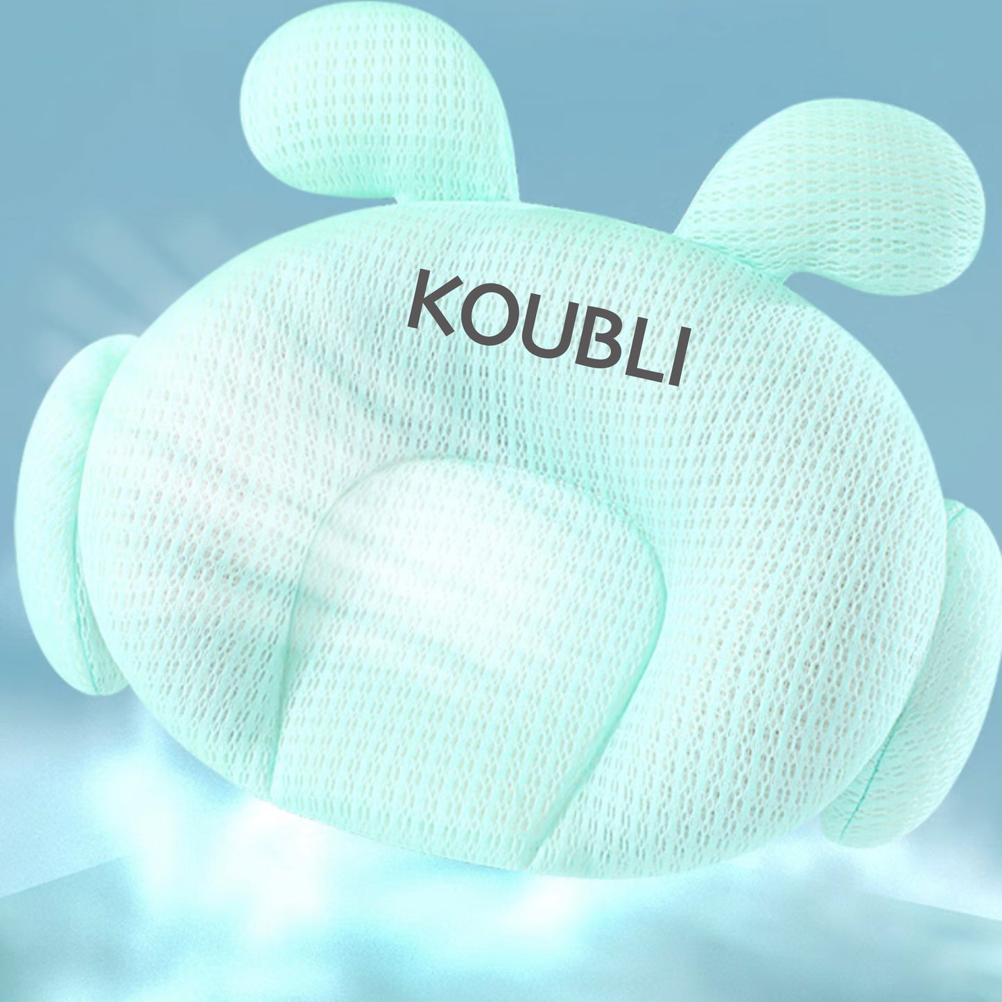 KOUBLI Pillow for Baby Boys & Girls Cute Shape Infant Newborn