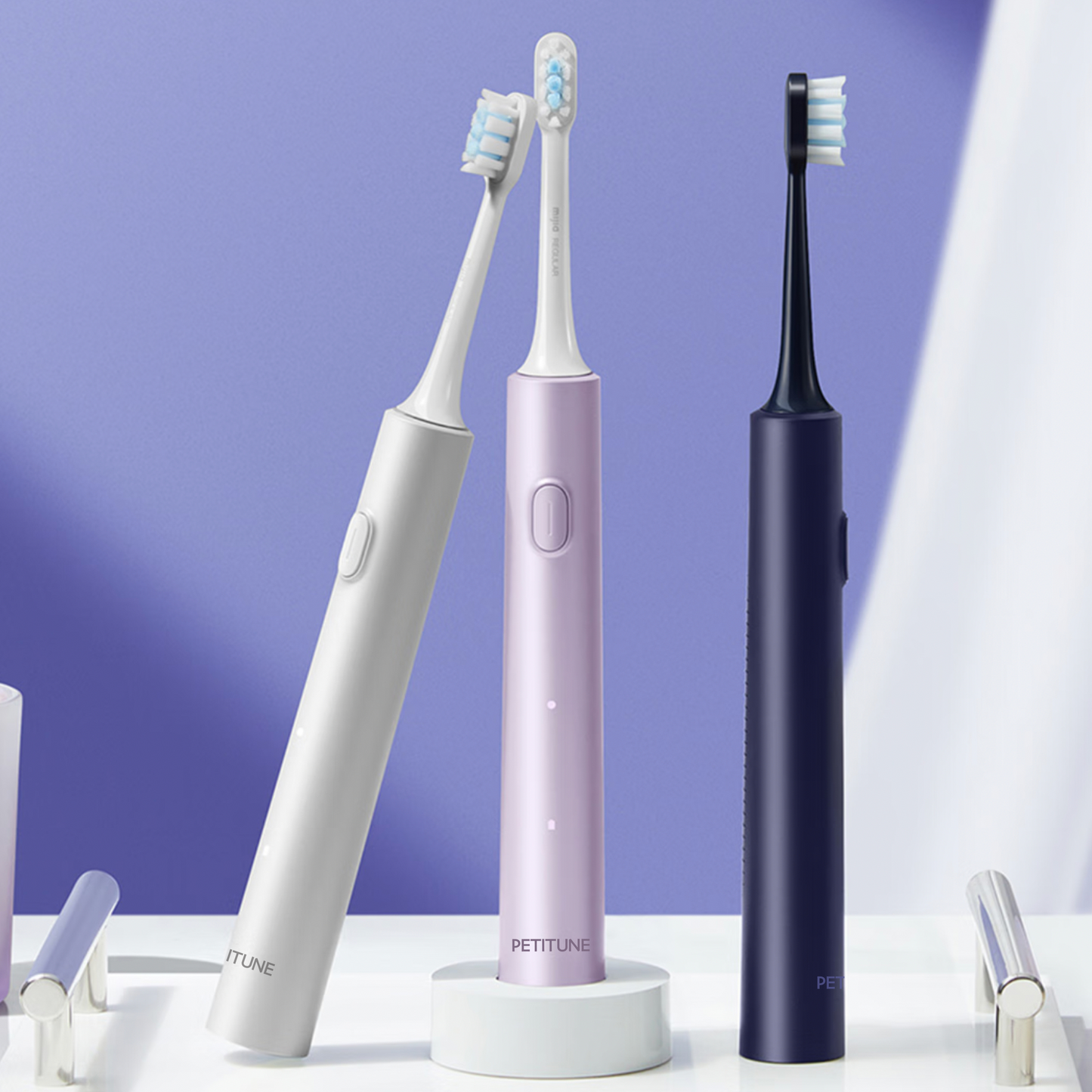 PETITUNE Electric Toothbrush for Adults - Rechargeable Electric Toothbrushes