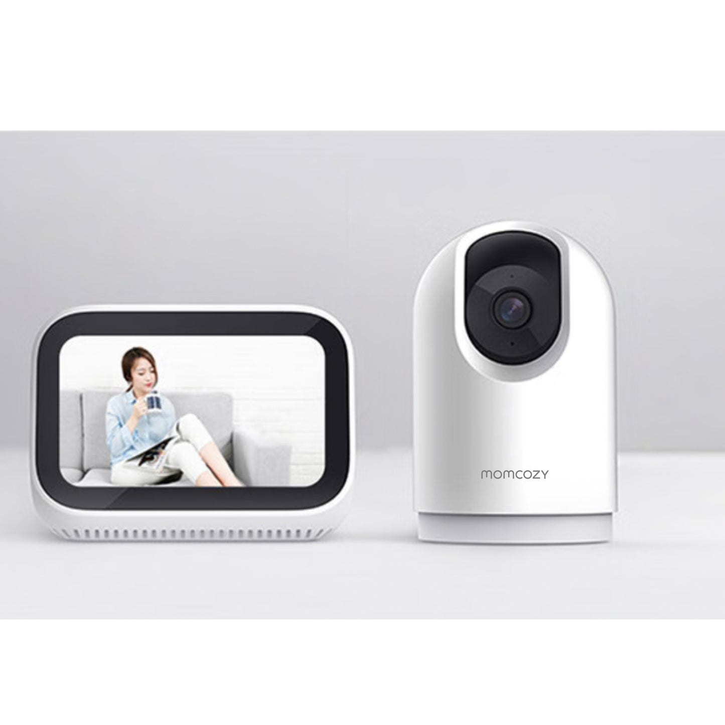 MOMCOZY Video Baby Monitor with 19 Hour Battery Life