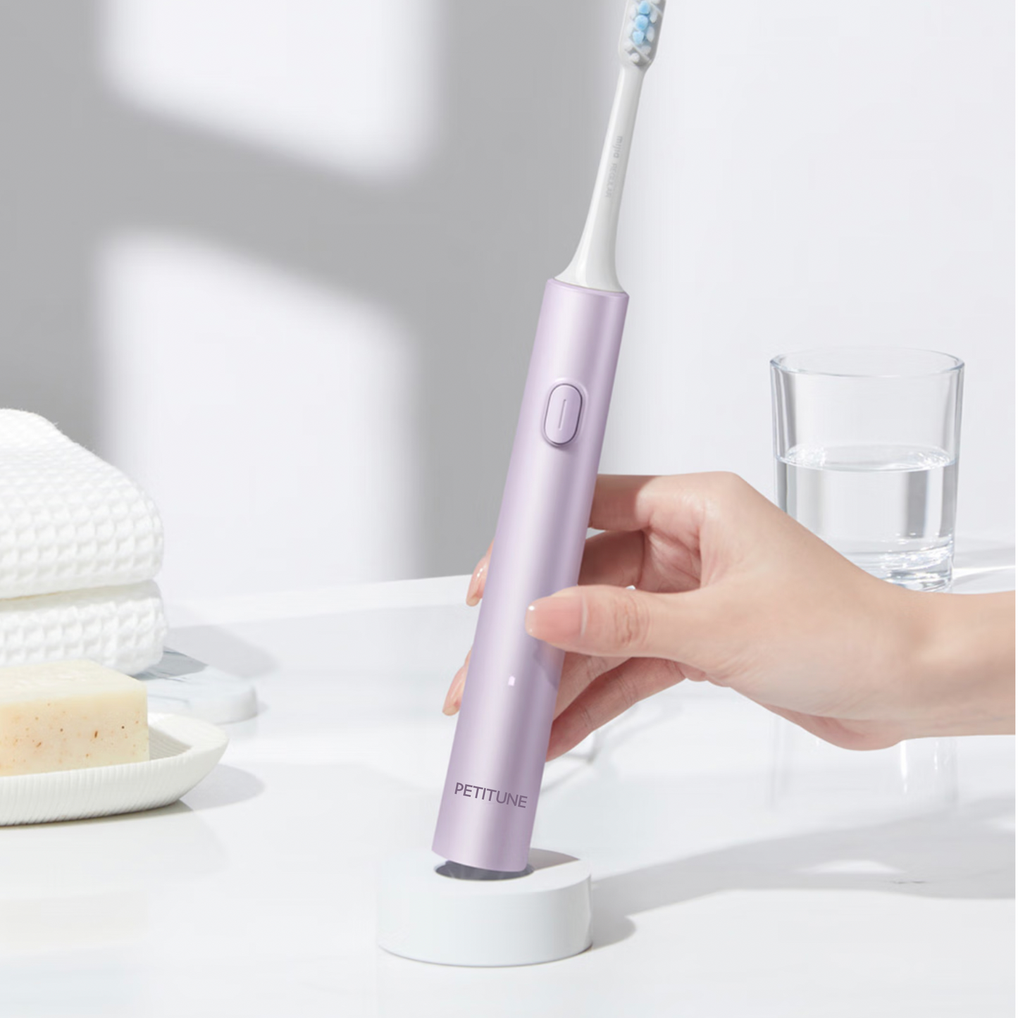 PETITUNE Electric Toothbrush for Adults - Rechargeable Electric Toothbrushes