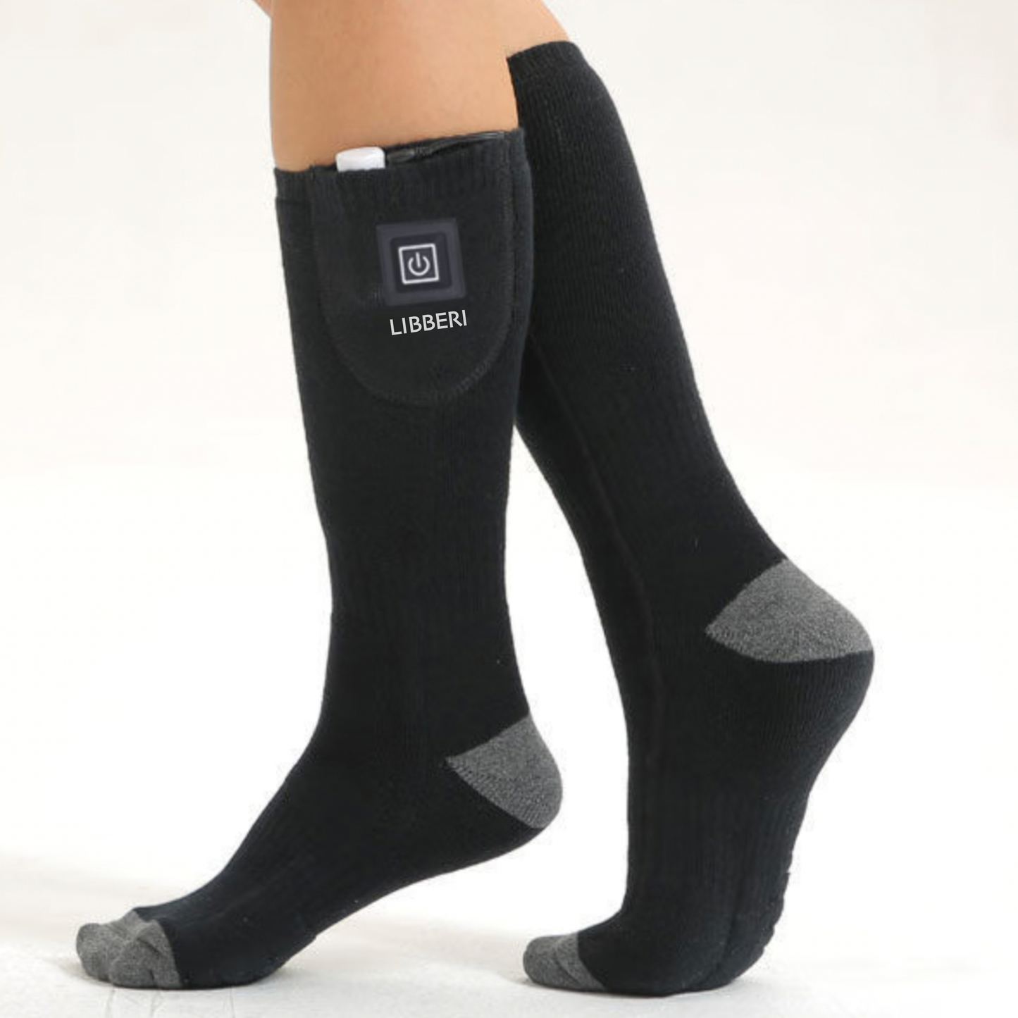 LIBBERI Heated Socks for Men Women Socks Electrically Heated Electric pocket warmers