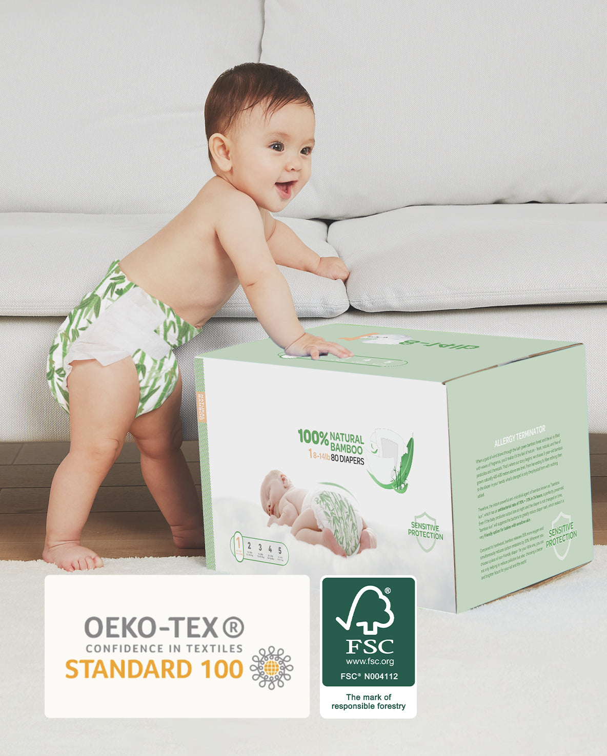Natural Bamboo Diaper