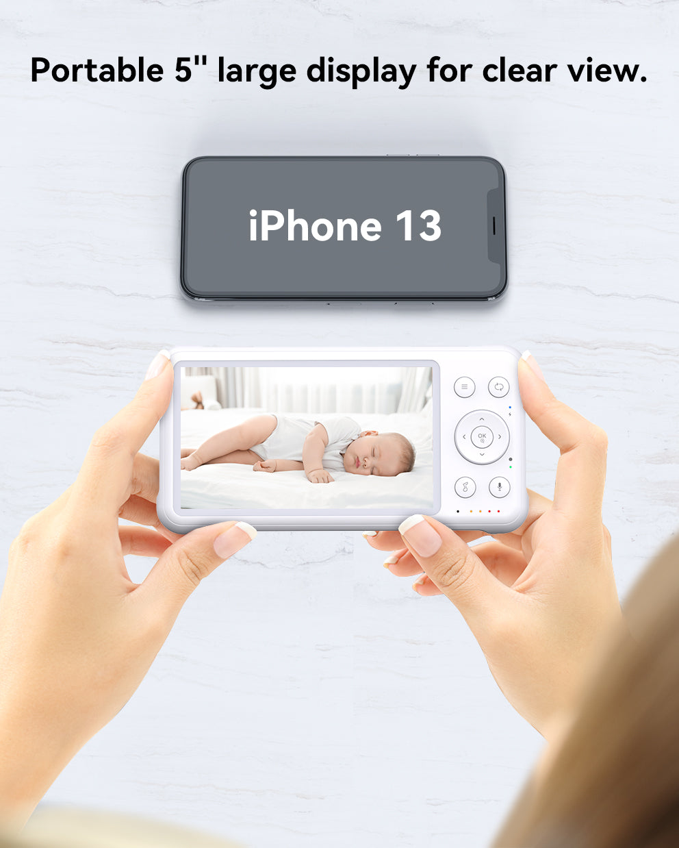 Video Baby Monitor with 1080p Full HD Camera