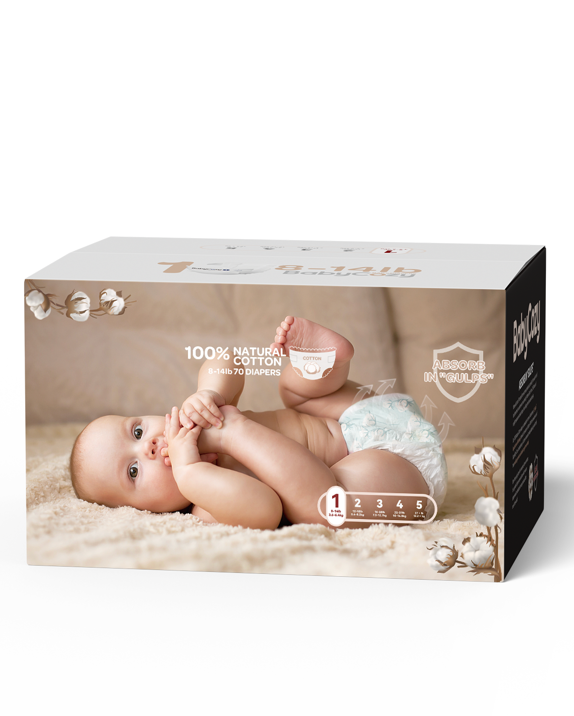Natural Cotton Diaper